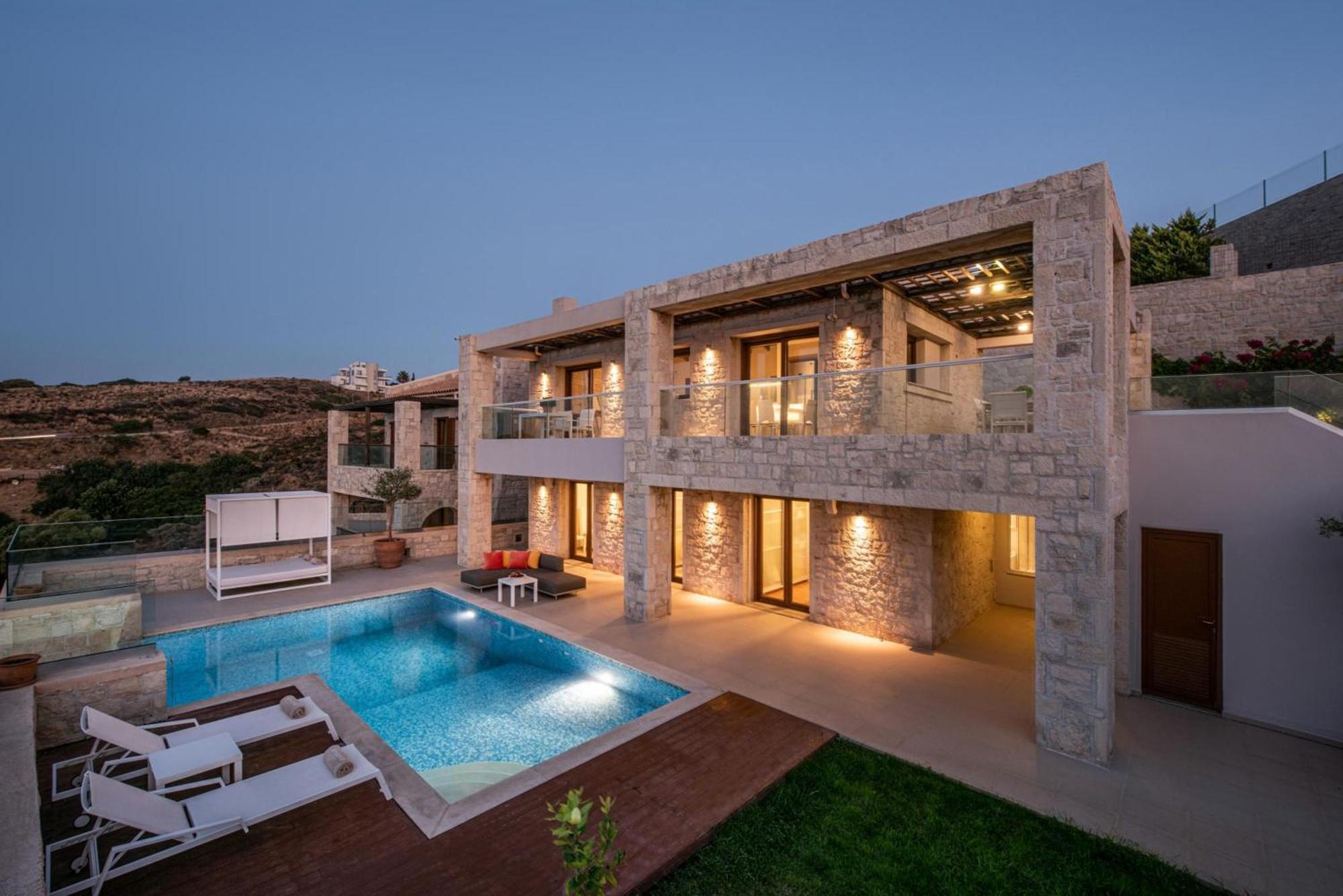 Omega House In Crete Villa Ligaria  Eksteriør billede
