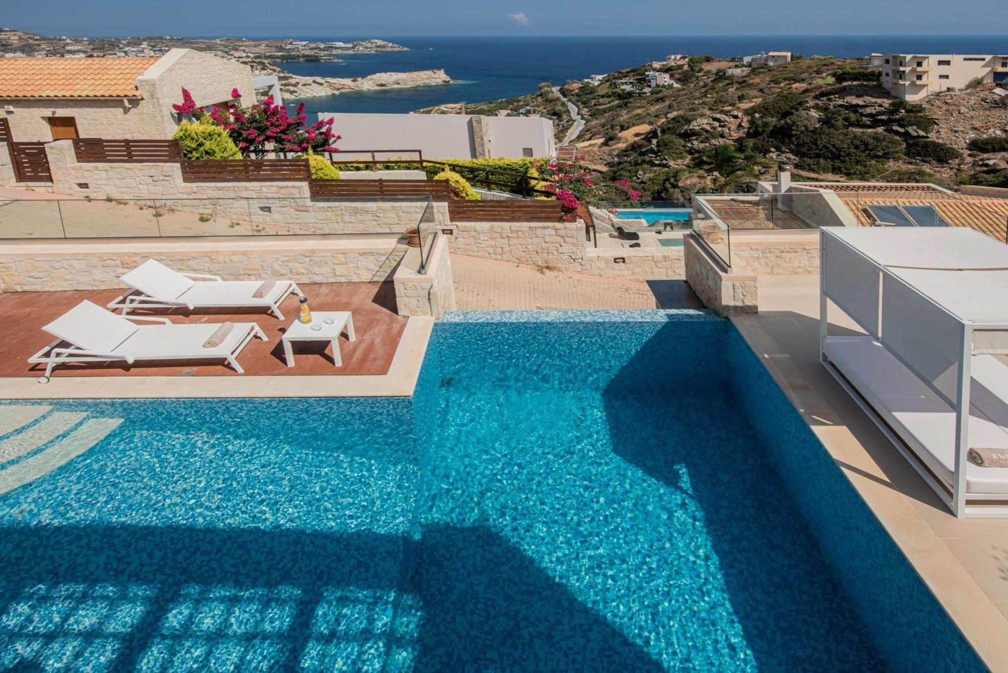 Omega House In Crete Villa Ligaria  Eksteriør billede
