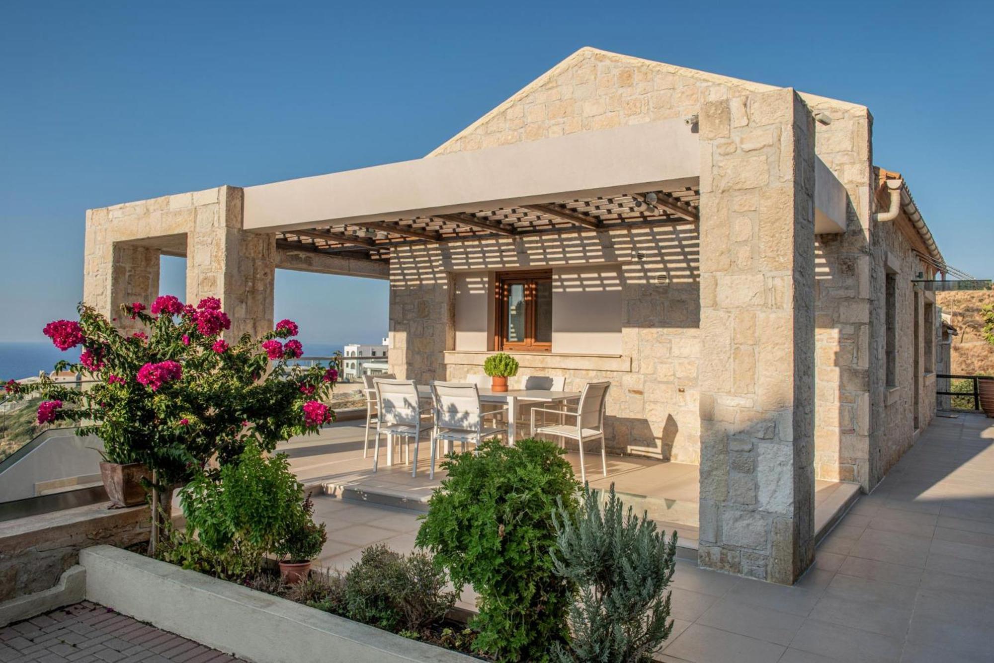 Omega House In Crete Villa Ligaria  Eksteriør billede