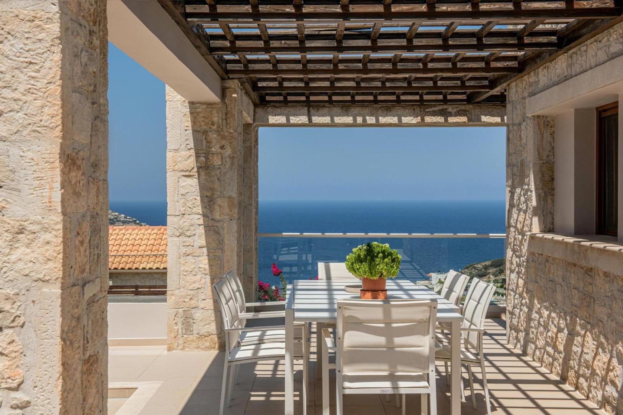 Omega House In Crete Villa Ligaria  Eksteriør billede