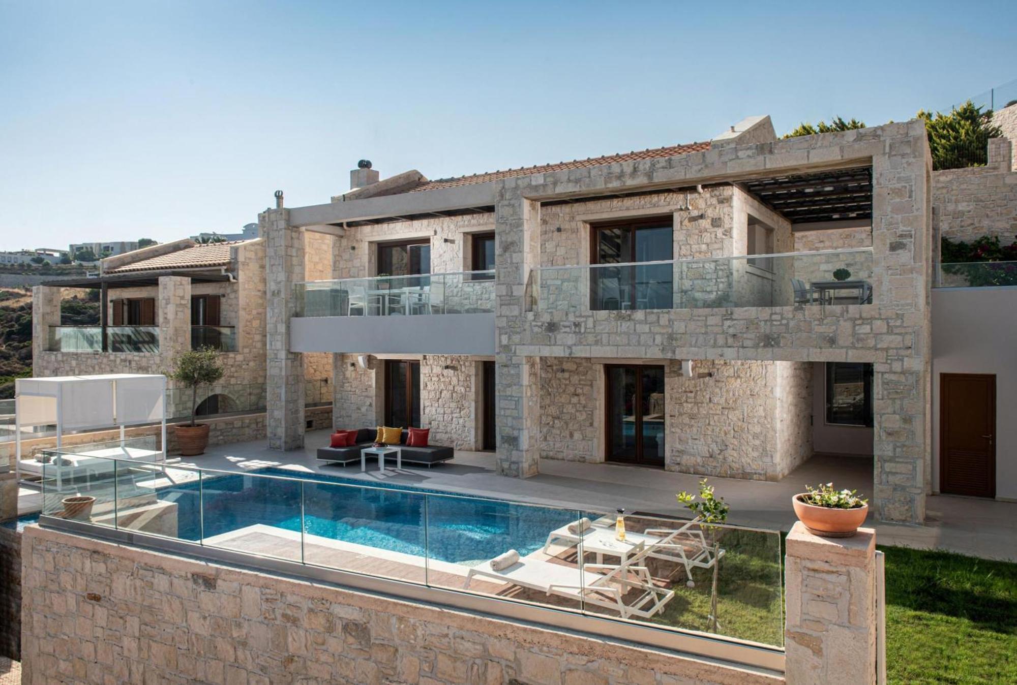 Omega House In Crete Villa Ligaria  Eksteriør billede